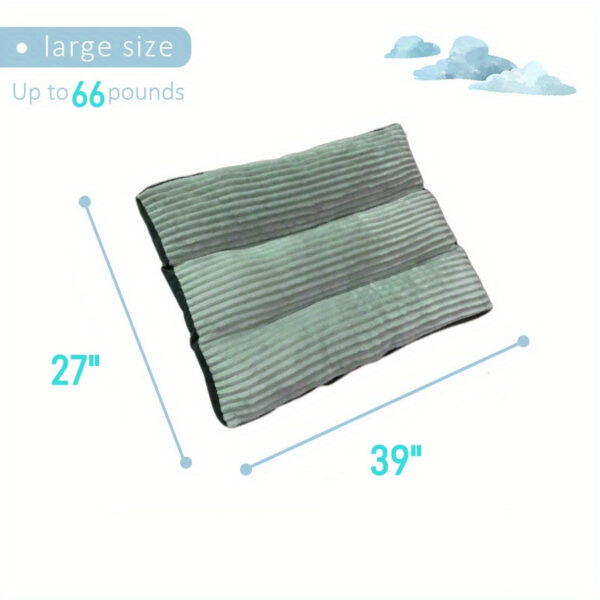Up to 100 lbs Dog Mat Sleeping Dog Mattress Floor Mat Removable And Washable Dog Kennel Large Dog Kennel Pet Pad Dog Mat Soft Comfortable Bed - Image 13