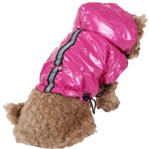 Reflecta-Sport Adjustable Reflective Weather-Proof Pet Rainbreaker Jacket