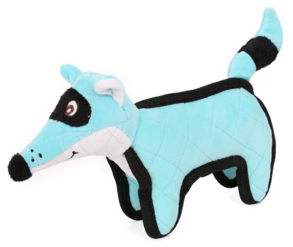 Pet Life Foxy-Tail Quilted Plush Squeak Chew Tug Toy for Dachshunds - Image 3