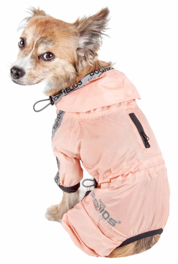 Dog Helios 'Torrential Shield' Waterproof Multi-Adjustable Full Bodied Windbreaker for Dachshunds - Image 11