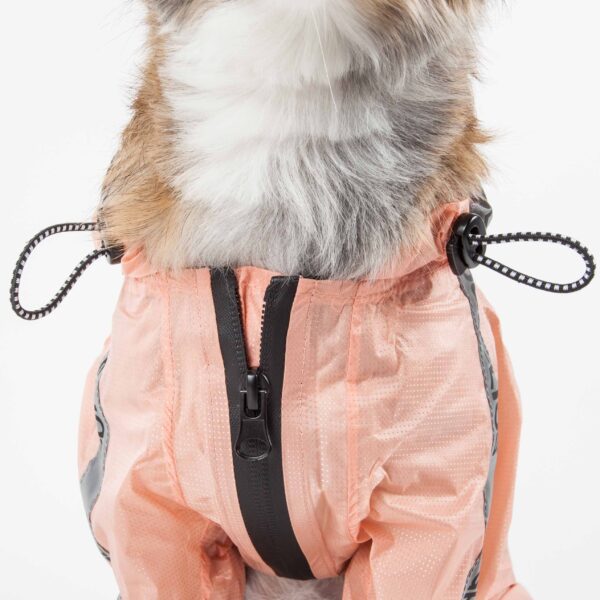 Dog Helios 'Torrential Shield' Waterproof Multi-Adjustable Full Bodied Windbreaker for Dachshunds - Image 13
