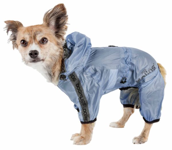 Dog Helios 'Torrential Shield' Waterproof Multi-Adjustable Full Bodied Windbreaker for Dachshunds - Image 14
