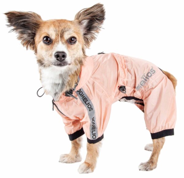 Dog Helios 'Torrential Shield' Waterproof Multi-Adjustable Full Bodied Windbreaker for Dachshunds - Image 22