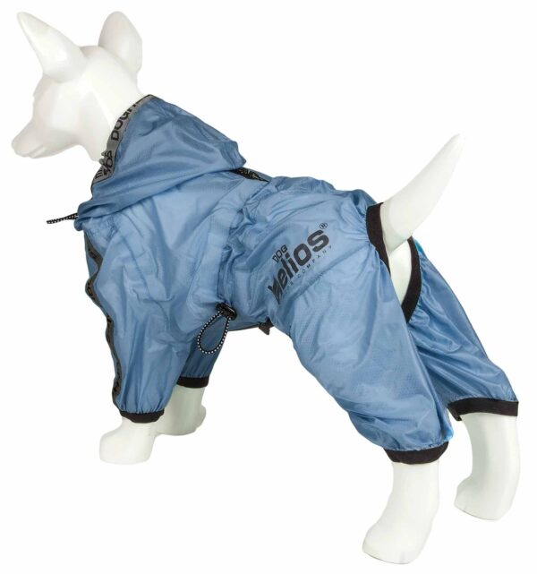 Dog Helios 'Torrential Shield' Waterproof Multi-Adjustable Full Bodied Windbreaker for Dachshunds - Image 5