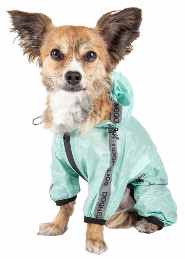 Dog Helios 'Torrential Shield' Waterproof Multi-Adjustable Full Bodied Windbreaker for Dachshunds - Image 54