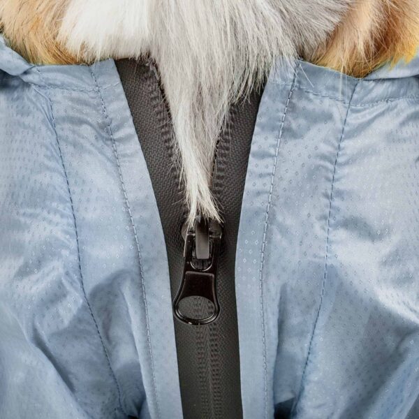 Dog Helios 'Torrential Shield' Waterproof Multi-Adjustable Full Bodied Windbreaker for Dachshunds - Image 8