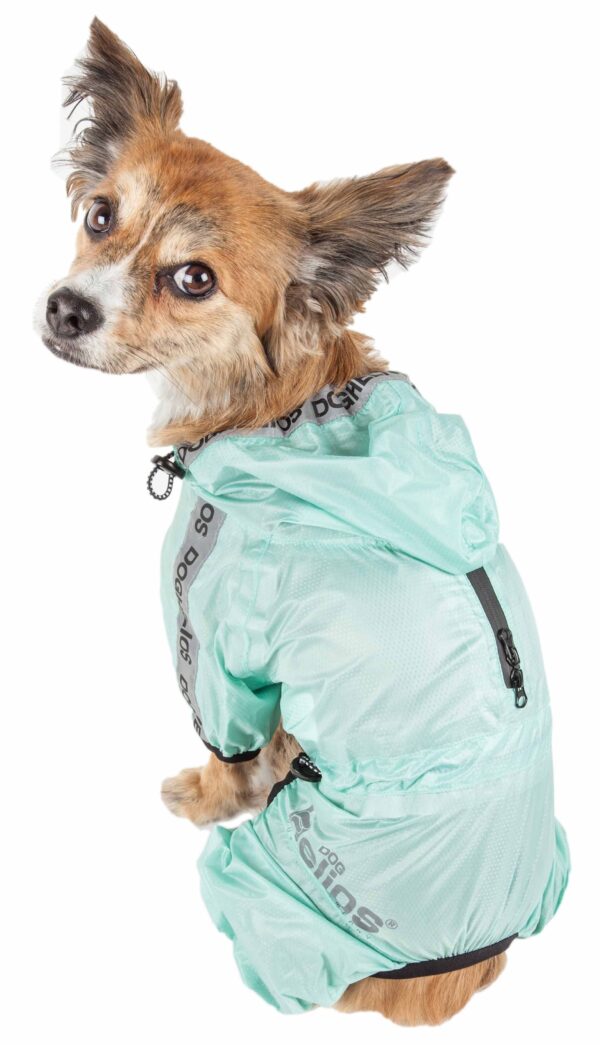 Dog Helios 'Torrential Shield' Waterproof Multi-Adjustable Full Bodied Windbreaker for Dachshunds - Image 71