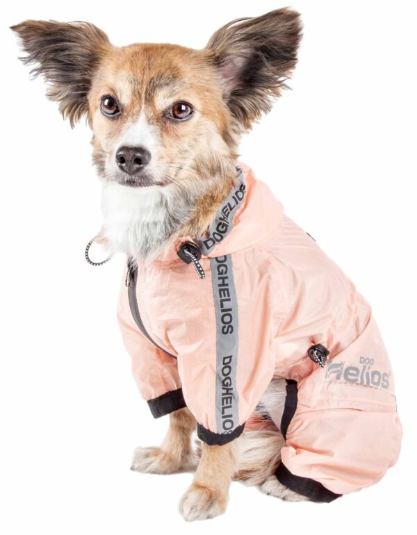 Dog Helios 'Torrential Shield' Waterproof Multi-Adjustable Full Bodied Windbreaker for Dachshunds - Image 10