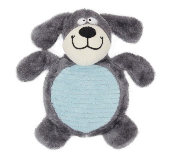 Pet Life Cozy Play Plush 2-Set Squeaking Chew Toys for Dachshunds - Image 6