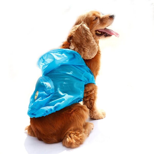 The Ultimate Waterproof Thunder-Paw Adjustable Zippered Folding Travel Dog Raincoat - Image 12