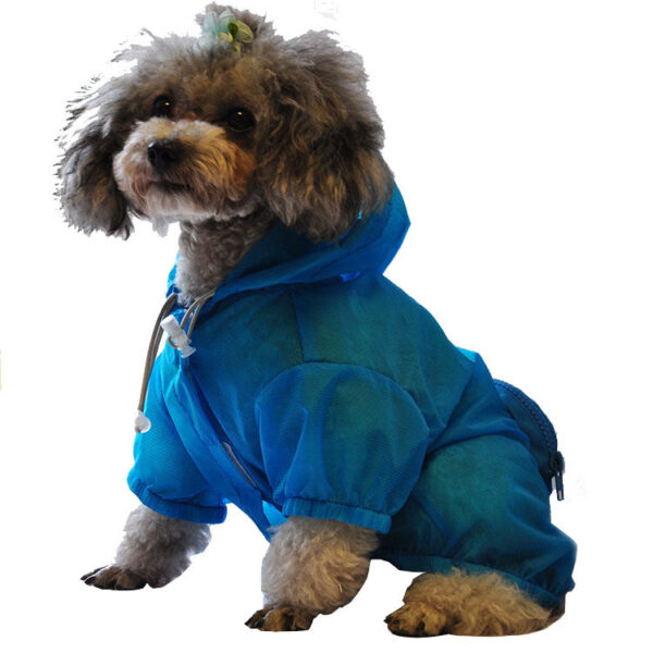The Ultimate Waterproof Thunder-Paw Adjustable Zippered Folding Travel Dog Raincoat - Image 5