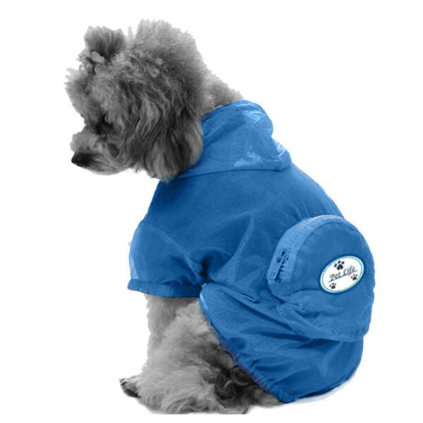 The Ultimate Waterproof Thunder-Paw Adjustable Zippered Folding Travel Dog Raincoat - Image 10