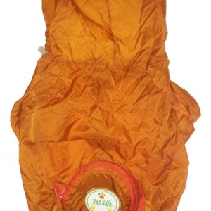 The Ultimate Waterproof Thunder-Paw Adjustable Zippered Folding Travel Dog Raincoat