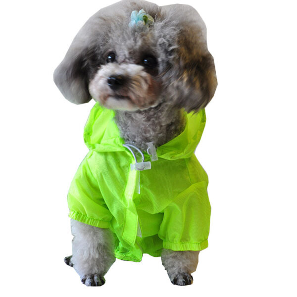 The Ultimate Waterproof Thunder-Paw Adjustable Zippered Folding Travel Dog Raincoat - Image 12