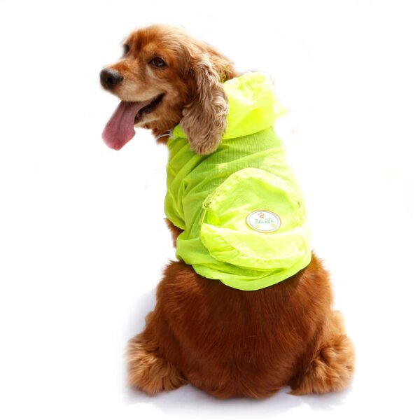 The Ultimate Waterproof Thunder-Paw Adjustable Zippered Folding Travel Dog Raincoat - Image 14
