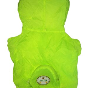 The Ultimate Waterproof Thunder-Paw Adjustable Zippered Folding Travel Dog Raincoat