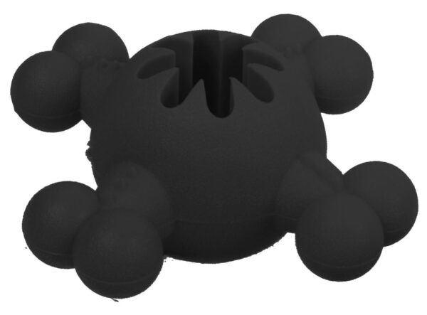 Pet Life 'Quadra-Bone' TPR Treat Dispensing Durable Dog Toy - Image 4