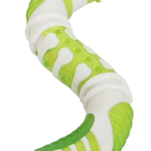 Pet Life 'Denta-Twist' TPR Durable Dental Chew Toy
