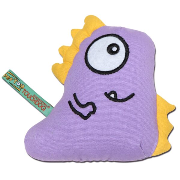 Touchdog Cartoon Shoe-faced Monster Plush Dog Toy - Image 2