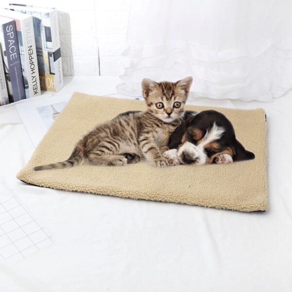Self Heating Pet Mat; Non-Electric Pet Warming Pad; Self Warming ; Extra Warm Pet Mats For Dog & Cat - Image 4