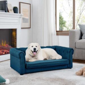 Elegant Rectangle Pet Bed for Medium and Large Dogs