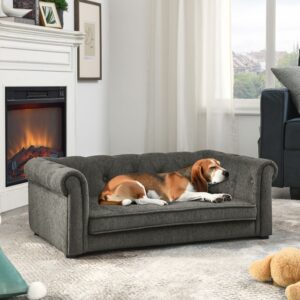 Elegant Rectangle Pet Bed for Medium and Large Dogs