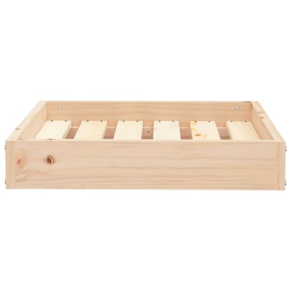 Dog Bed 20.3"x17.3"x3.5" Solid Wood Pine - Image 3