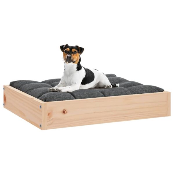 Dog Bed 20.3"x17.3"x3.5" Solid Wood Pine - Image 6