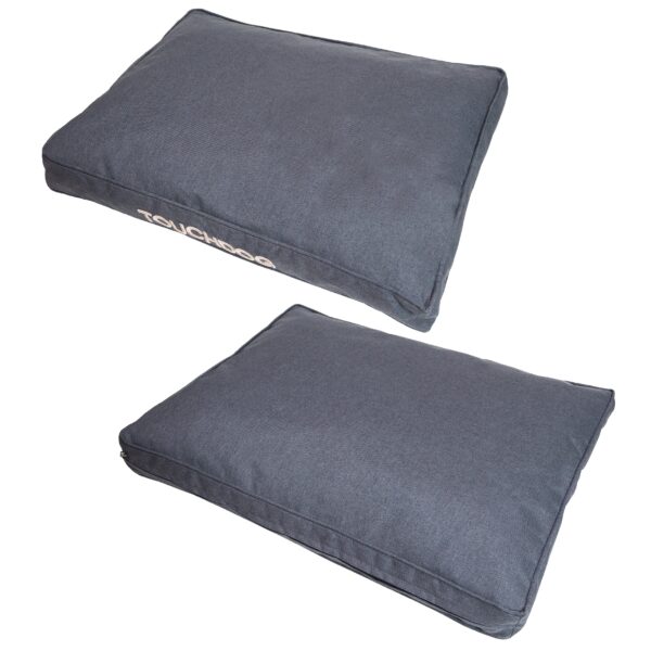 Touchdog 'Hushky' Water-Resistant Premium Rectangular Raised Dog Mat - Image 9