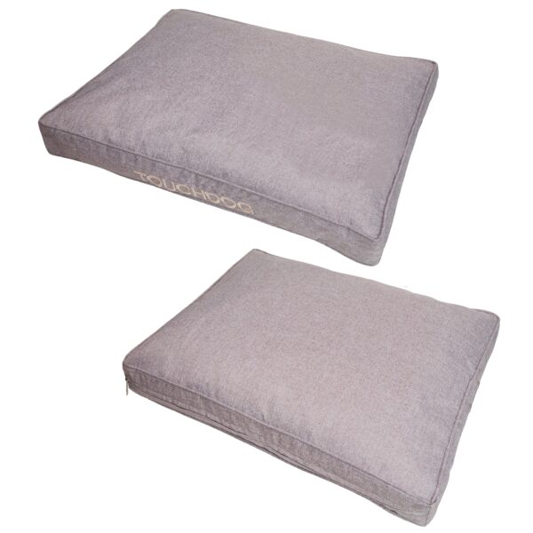 Touchdog 'Hushky' Water-Resistant Premium Rectangular Raised Dog Mat - Image 10