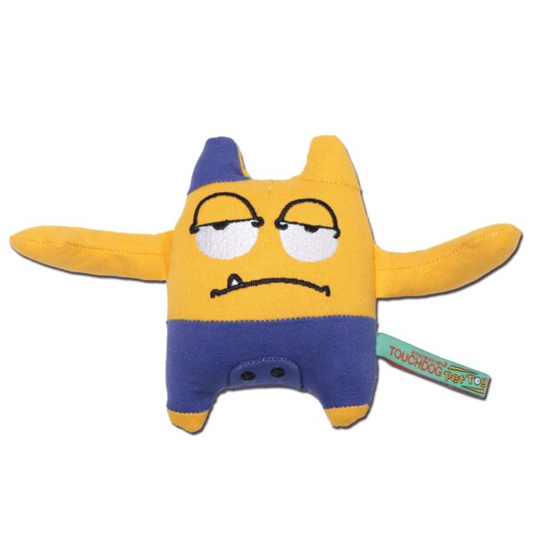 Touchdog Cartoon Sleepy Monster Plush Dog Toy - Image 4