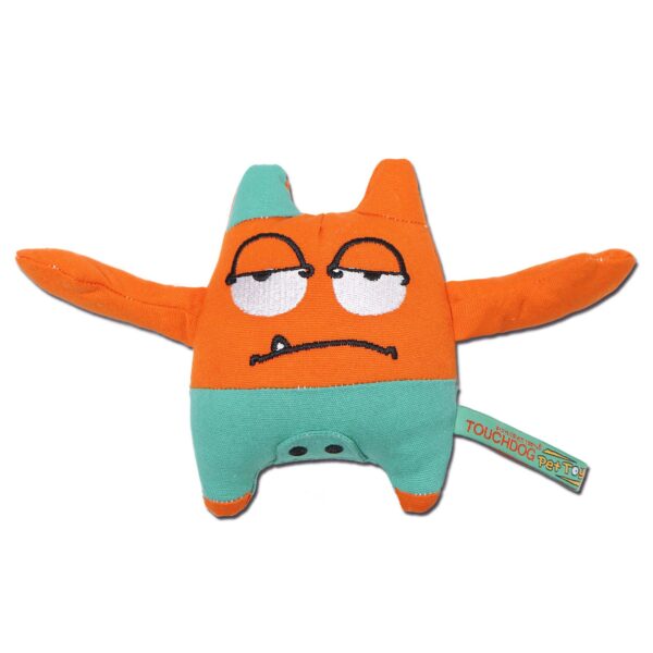 Touchdog Cartoon Sleepy Monster Plush Dog Toy - Image 3