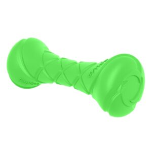 Dumbbell Dog Fetch Toy Outdoor Barbell Dog Toy for Small Medium and Large Breed Dogs Floating Dog Toy Dog Ball & Dog Frisbee Alt Outside Dog Yard Toys Best Dog Birthday Gift Green