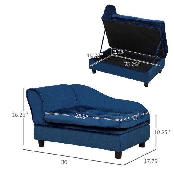 Small Dog Couch with Soft 3" Foam