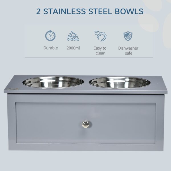 2 Stainless Steel Bowls