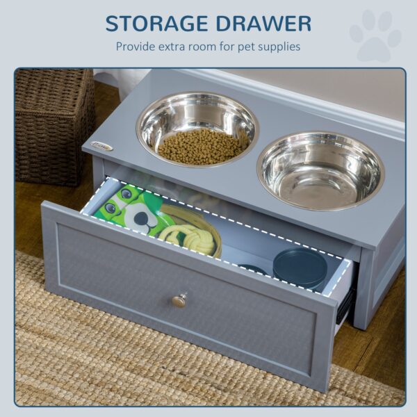 Pet Feeding Station for Medium Dogs