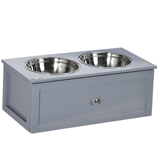 PawHut Elevated Dog Bowls
