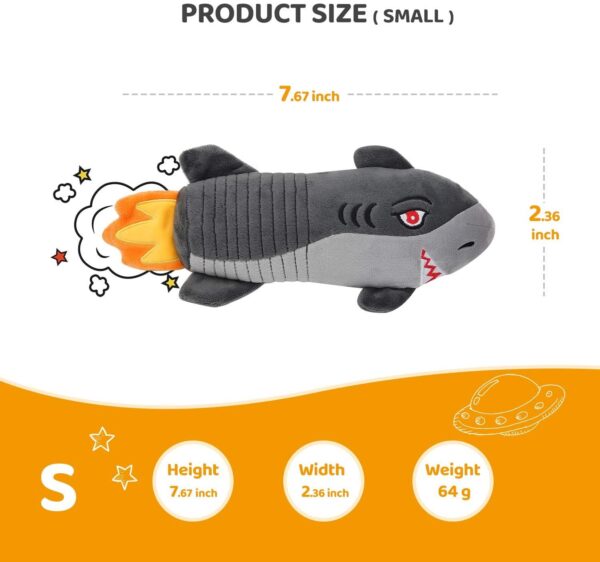 Squeaky Plush Dog Toys Indestructible; Set Durable No Stuffing Dog Toys; Cuddly Soft Chew Bundle as Dog Chew Toys; Tough Dog Toys for Puppy Small Medium Dogs Interactive Dog Toys for Training - Image 6