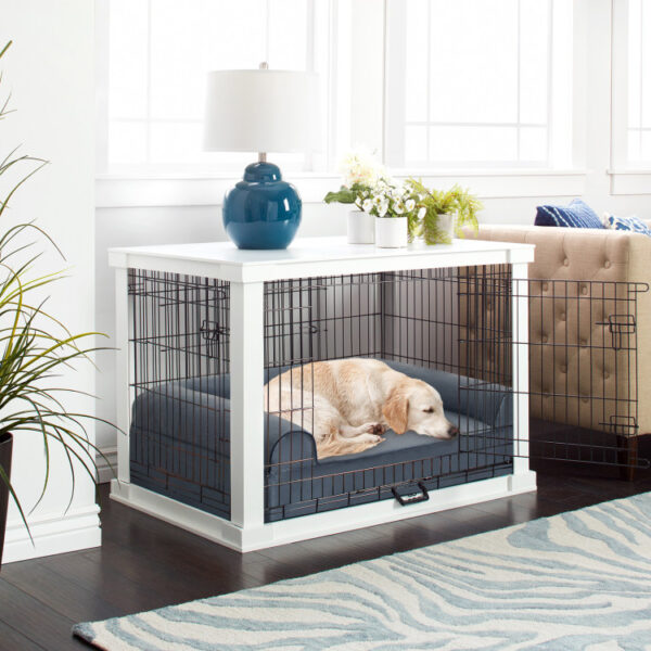 Orthopedic Dog Bed Memory Foam Pet Bed with Headrest for Large Dogs - Image 5