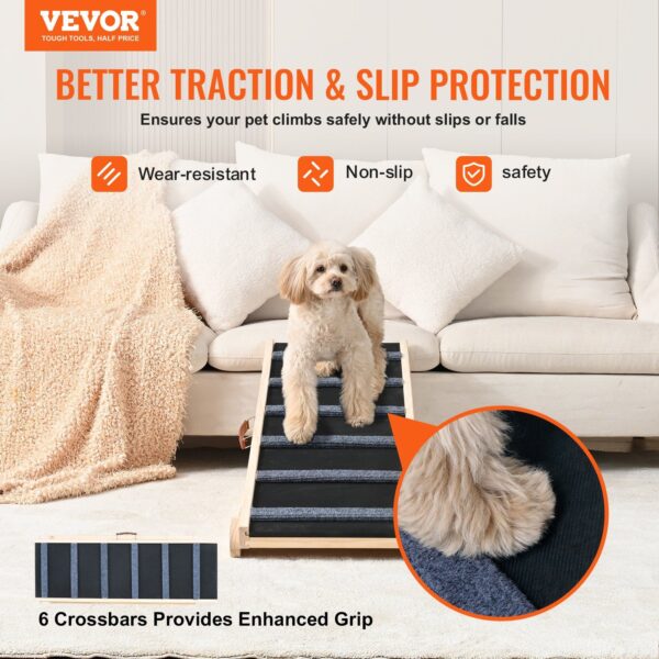 Folding Pet Ramp for Bed