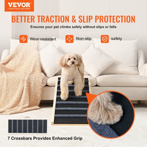 Folding Pet Ramp for Bed