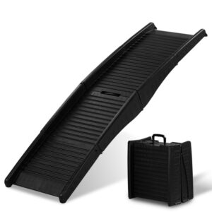 60 Inch Nonslip Folding Dog Ramp for Cars, Trucks, and SUVs