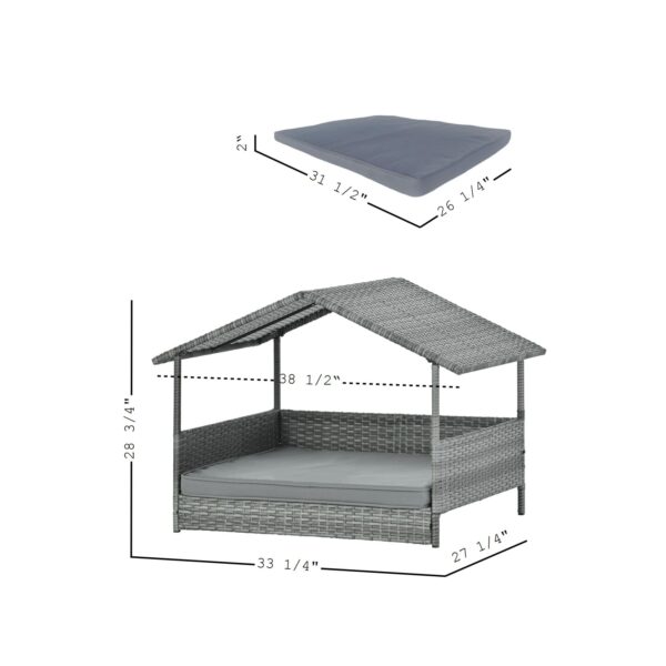 Dog Bed With Canopy