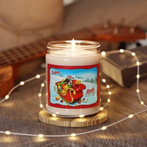 Christmas Edition - Cosmo's Apple Harvest Scented Soy Candle - 9oz