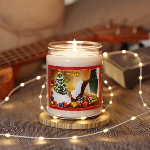 Christmas Edition - Marble's Clean Cotton Scented Soy Candle - 9oz